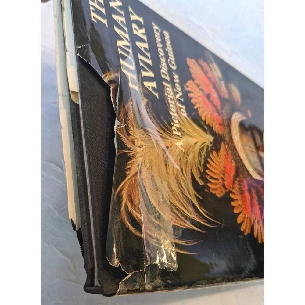 Human Aviary Hardcover 1971 Pictorial Discovery of New Guinea Holton George Vtg